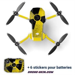 Autocollant-Skin-Sticker-pour-drone-DJI-mini-Radioactive