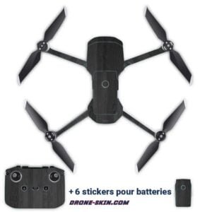 Skin-sticker-autocollant-pour-drone-MAvic-Air-2-Full-Black