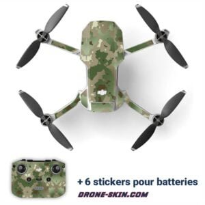 Sticker-Autocollant-Skin-pour-drone-DJI-mini-Digital-Camouflage