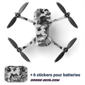 Sticker-Autocollant-Skin-pour-drones-DJI-Camouflage-Grey