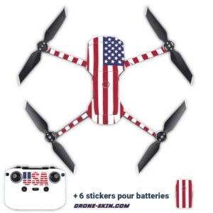 Sticker pour Drone DJI Mavic Air 2 United States