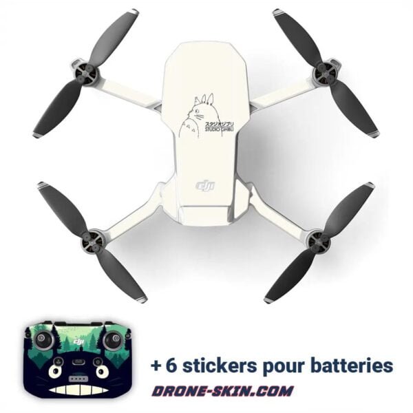 Sticker-autocollant-skin-pour-drone-DJI-mini-2-Ghibli