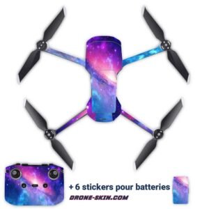 Autocollant-sticker-skin-pour-drone-DJI-Mavic-air-2-Cosmos