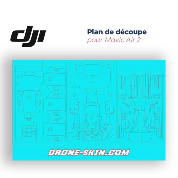 Plan-de-découpe-Stickers-Mavic-Air-2