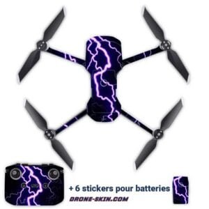 Stickers-Autocollants-skins-pour-drone-DJI-mavic-Air-2-Storm
