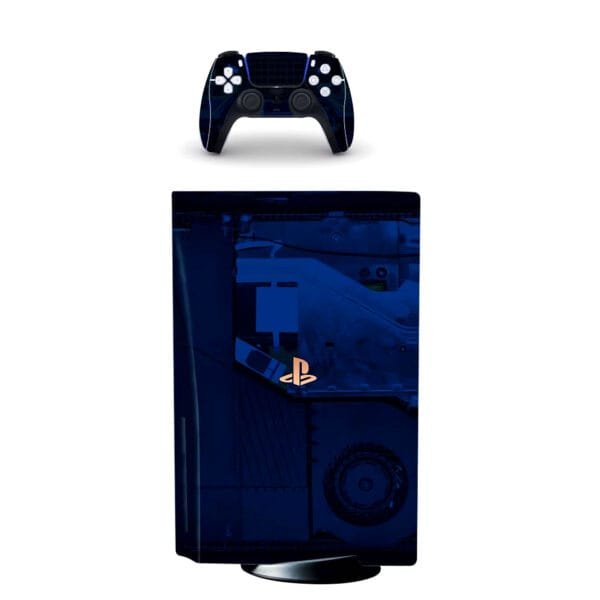 Sticker-Skin-Autocollant-PS5-transparency-Verso
