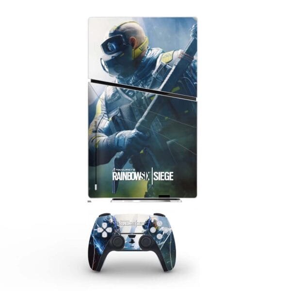 Sticker-autocollant-Skin-PS5-rainbow-six-siege-verso